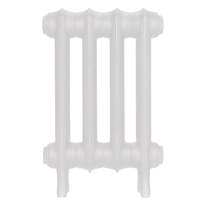 Emmeline II - Ceramic White Cast Iron Column Radiator H413mm x W296mm 2 Column - Wall Hung