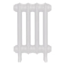 Emmeline II - Ceramic White Cast Iron Column Radiator H413mm x W296mm 2 Column - Wall Hung
