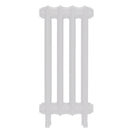 Emmeline II - Ceramic White Cast Iron Column Radiator H613mm x W296mm 2 Column - Wall Hung