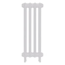 Emmeline II - Ceramic White Cast Iron Column Radiator H813mm x W296mm 2 Column - Wall Hung