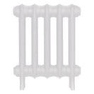 Emmeline II - Ceramic White Cast Iron Column Radiator H413mm x W363mm 2 Column - Wall Hung