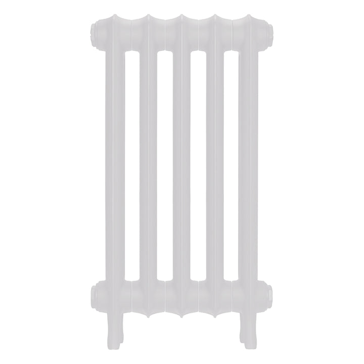 Emmeline II - Ceramic White Cast Iron Column Radiator H613mm x W363mm 2 Column - Wall Hung