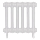 Emmeline II - Ceramic White Cast Iron Column Radiator H413mm x W429mm 2 Column - Wall Hung