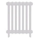 Emmeline II - Ceramic White Cast Iron Column Radiator H613mm x W496mm 2 Column - Wall Hung