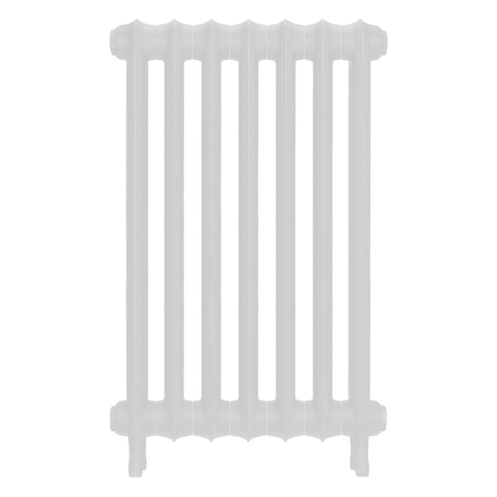 Emmeline II - Ceramic White Cast Iron Column Radiator H813mm x W496mm 2 Column - Wall Hung