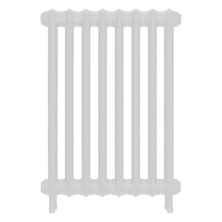Emmeline II - Ceramic White Cast Iron Column Radiator H813mm x W562mm 2 Column - Wall Hung