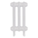 Emmeline III - Ceramic White Cast Iron Column Radiator H416mm x W230mm 3 Column - Wall Hung
