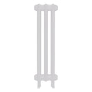 Emmeline III - Ceramic White Cast Iron Column Radiator H816mm x W230mm 3 Column - Wall Hung