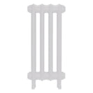 Emmeline III - Ceramic White Cast Iron Column Radiator H616mm x W296mm 3 Column - Wall Hung