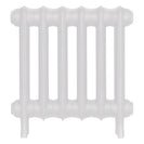 Emmeline III - Ceramic White Cast Iron Column Radiator H416mm x W429mm 3 Column - Wall Hung