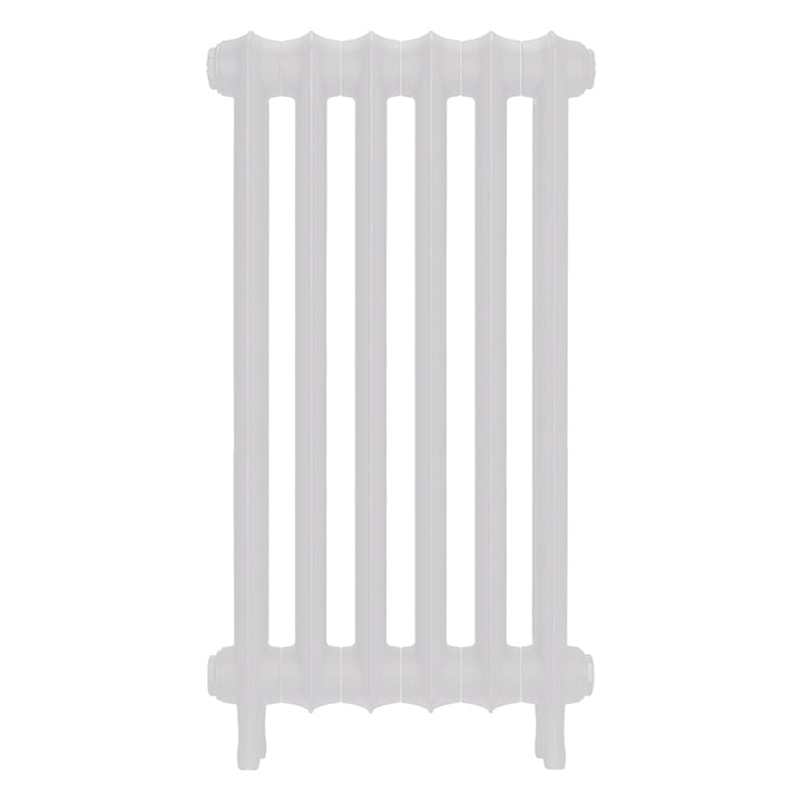 Emmeline III - Ceramic White Cast Iron Column Radiator H816mm x W429mm 3 Column - Wall Hung
