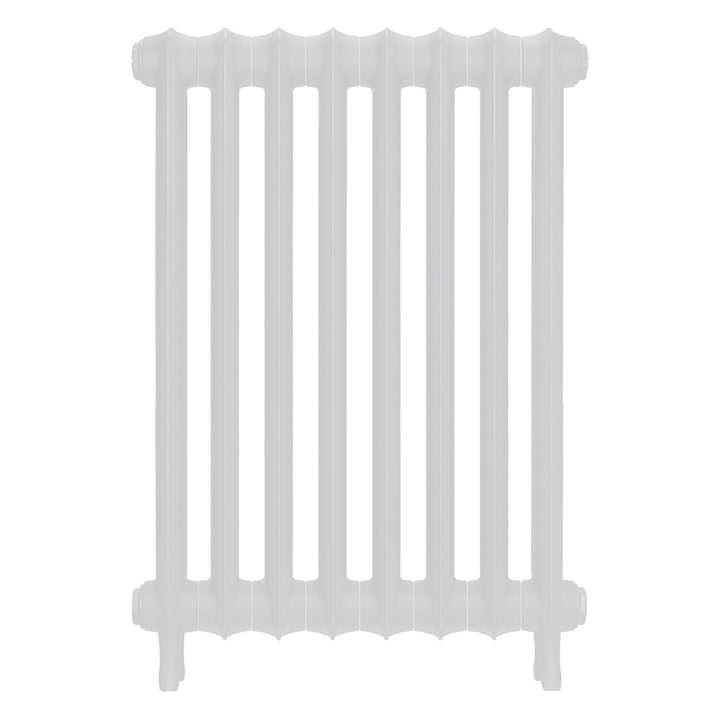 Emmeline III - Ceramic White Cast Iron Column Radiator H816mm x W562mm 3 Column - Wall Hung