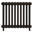 Emmeline I - Grey Bronze Cast Iron Column Radiator H607mm x W695mm 1 Column - Wall Hung