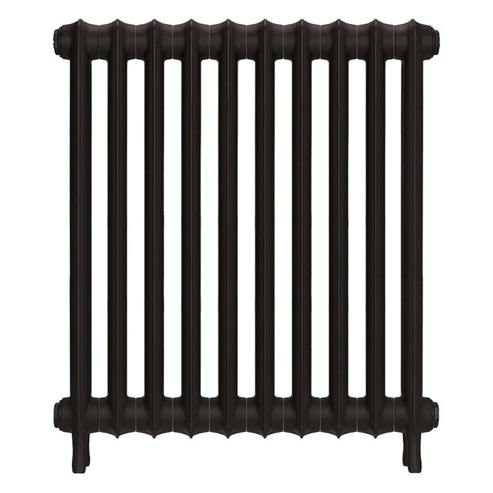 Emmeline I - Grey Bronze Cast Iron Column Radiator H807mm x W695mm 1 Column - Wall Hung