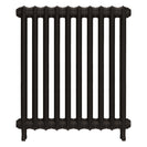 Emmeline I - Grey Bronze Cast Iron Column Radiator H807mm x W695mm 1 Column - Wall Hung