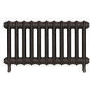 Emmeline I - Grey Bronze Cast Iron Column Radiator H407mm x W762mm 1 Column - Wall Hung