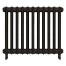 Emmeline I - Grey Bronze Cast Iron Column Radiator H607mm x W762mm 1 Column - Wall Hung