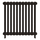 Emmeline I - Grey Bronze Cast Iron Column Radiator H807mm x W762mm 1 Column - Wall Hung