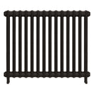 Emmeline I - Grey Bronze Cast Iron Column Radiator H807mm x W961mm 1 Column - Wall Hung