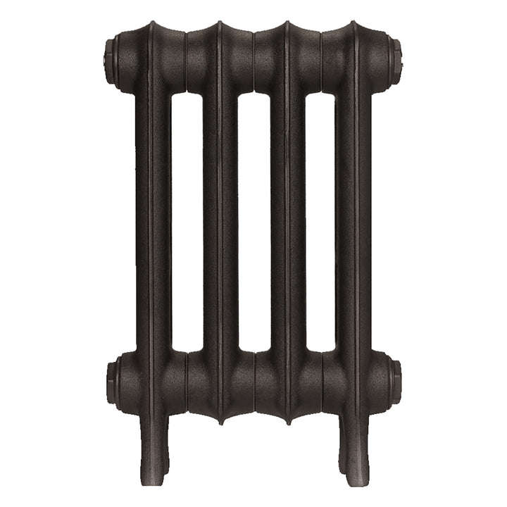 Emmeline I - Grey Bronze Cast Iron Column Radiator H407mm x W296mm 1 Column - Wall Hung