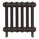Emmeline I - Grey Bronze Cast Iron Column Radiator H407mm x W429mm 1 Column - Wall Hung