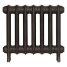 Emmeline I - Grey Bronze Cast Iron Column Radiator H407mm x W496mm 1 Column - Wall Hung