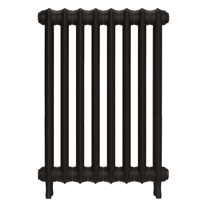 Emmeline I - Grey Bronze Cast Iron Column Radiator H807mm x W562mm 1 Column - Wall Hung