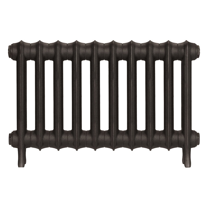 Emmeline II - Grey Bronze Cast Iron Column Radiator H413mm x W695mm 2 Column - Wall Hung