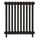Emmeline II - Grey Bronze Cast Iron Column Radiator H813mm x W695mm 2 Column - Wall Hung