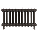 Emmeline II - Grey Bronze Cast Iron Column Radiator H413mm x W762mm 2 Column - Wall Hung