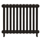 Emmeline II - Grey Bronze Cast Iron Column Radiator H613mm x W762mm 2 Column - Wall Hung