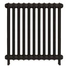 Emmeline II - Grey Bronze Cast Iron Column Radiator H813mm x W762mm 2 Column - Wall Hung