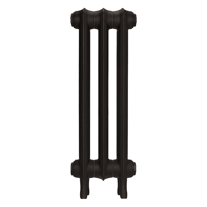 Emmeline II - Grey Bronze Cast Iron Column Radiator H613mm x W230mm 2 Column - Wall Hung
