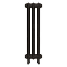 Emmeline II - Grey Bronze Cast Iron Column Radiator H813mm x W230mm 2 Column - Wall Hung