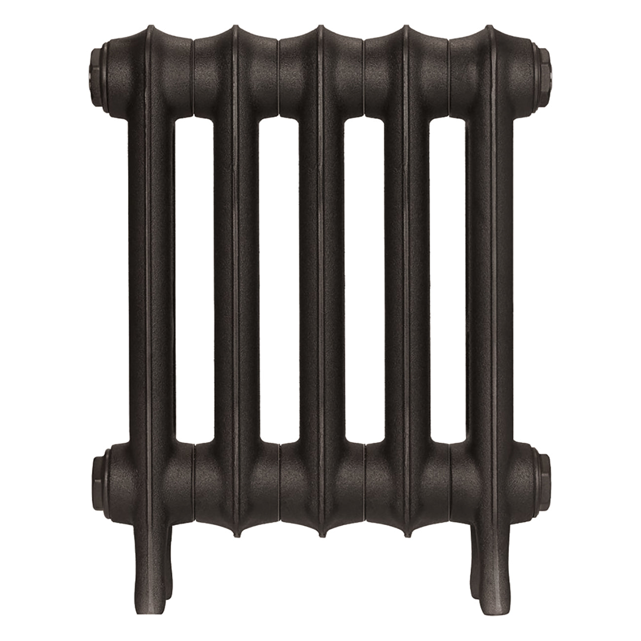 Emmeline II - Grey Bronze Cast Iron Column Radiator H413mm x W363mm 2 Column - Wall Hung