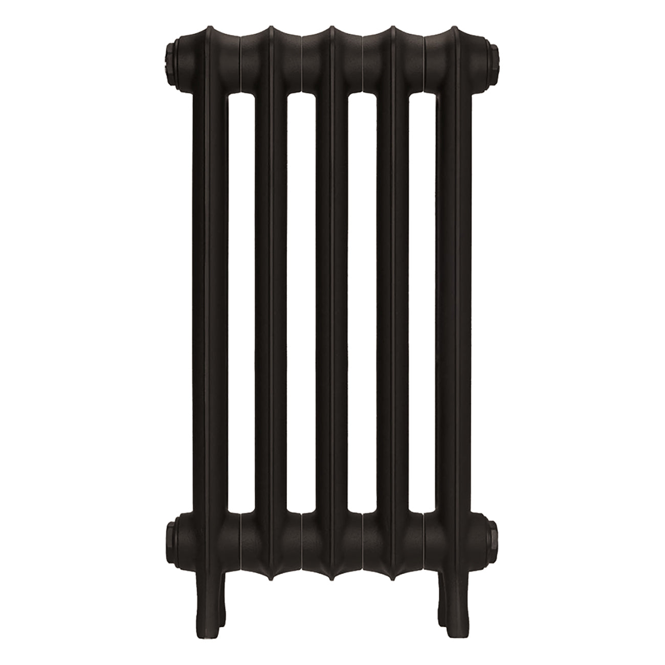 Emmeline II - Grey Bronze Cast Iron Column Radiator H613mm x W363mm 2 Column - Wall Hung