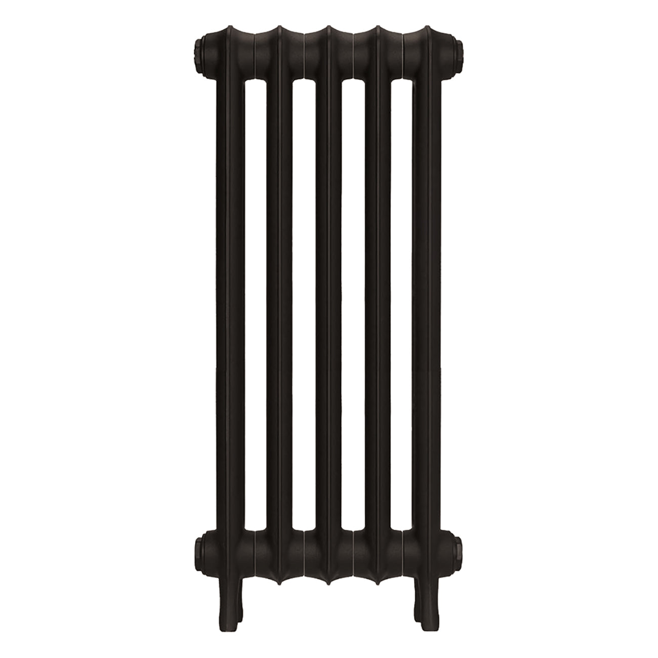 Emmeline II - Grey Bronze Cast Iron Column Radiator H813mm x W363mm 2 Column - Wall Hung
