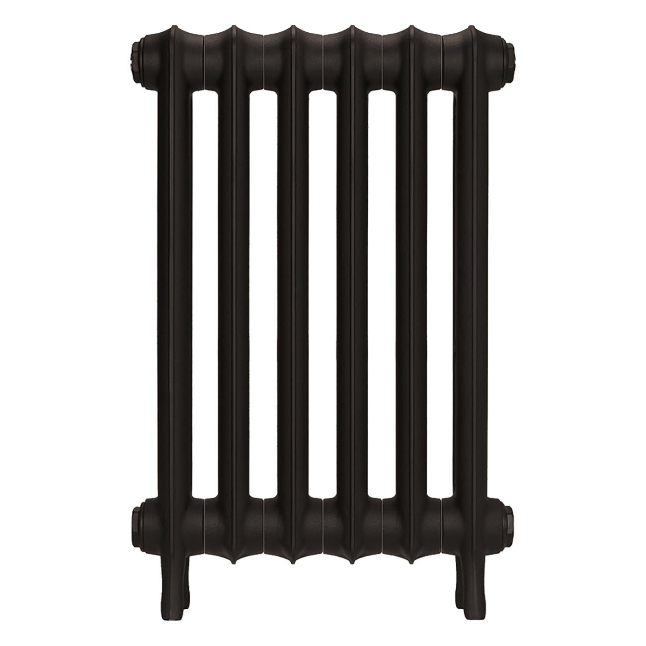 Emmeline II - Grey Bronze Cast Iron Column Radiator H613mm x W429mm 2 Column - Wall Hung