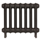 Emmeline II - Grey Bronze Cast Iron Column Radiator H413mm x W496mm 2 Column - Wall Hung