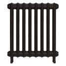 Emmeline II - Grey Bronze Cast Iron Column Radiator H613mm x W562mm 2 Column - Wall Hung
