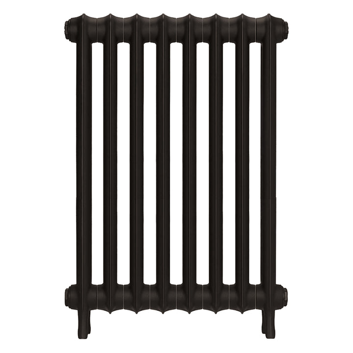 Emmeline II - Grey Bronze Cast Iron Column Radiator H813mm x W562mm 2 Column - Wall Hung
