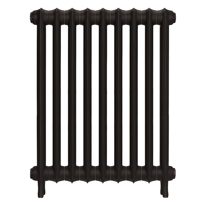 Emmeline II - Grey Bronze Cast Iron Column Radiator H813mm x W629mm 2 Column - Wall Hung