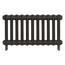 Emmeline III - Grey Bronze Cast Iron Column Radiator H416mm x W762mm 3 Column - Wall Hung