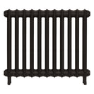 Emmeline III - Grey Bronze Cast Iron Column Radiator H616mm x W762mm 3 Column - Wall Hung