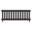Emmeline III - Grey Bronze Cast Iron Column Radiator H416mm x W1094mm 3 Column - Wall Hung