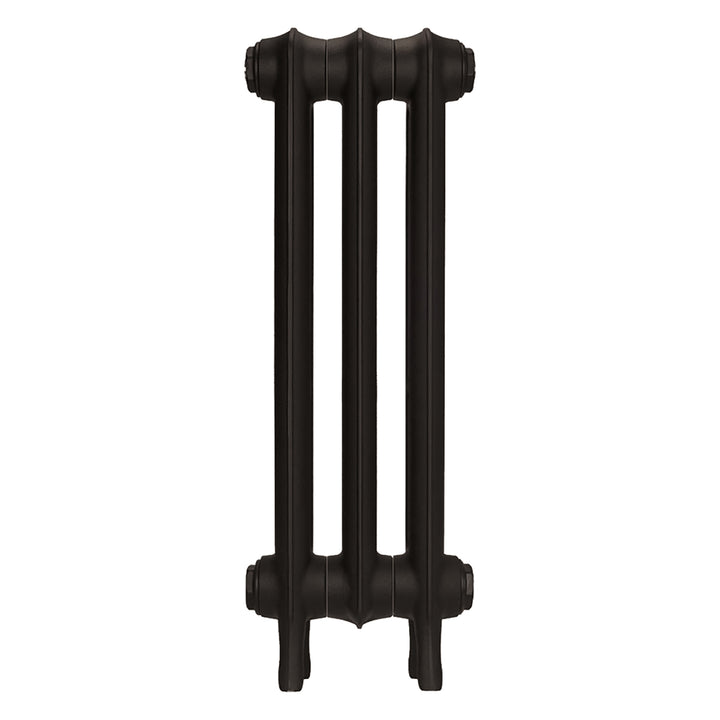 Emmeline III - Grey Bronze Cast Iron Column Radiator H616mm x W230mm 3 Column - Wall Hung