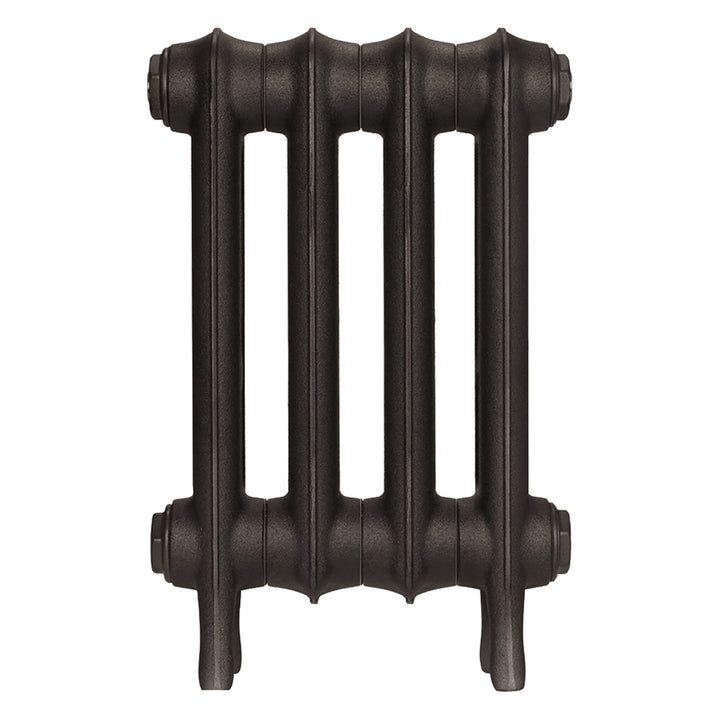 Emmeline III - Grey Bronze Cast Iron Column Radiator H416mm x W296mm 3 Column - Wall Hung