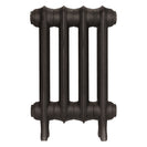 Emmeline III - Grey Bronze Cast Iron Column Radiator H416mm x W296mm 3 Column - Wall Hung