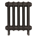 Emmeline III - Grey Bronze Cast Iron Column Radiator H416mm x W363mm 3 Column - Wall Hung
