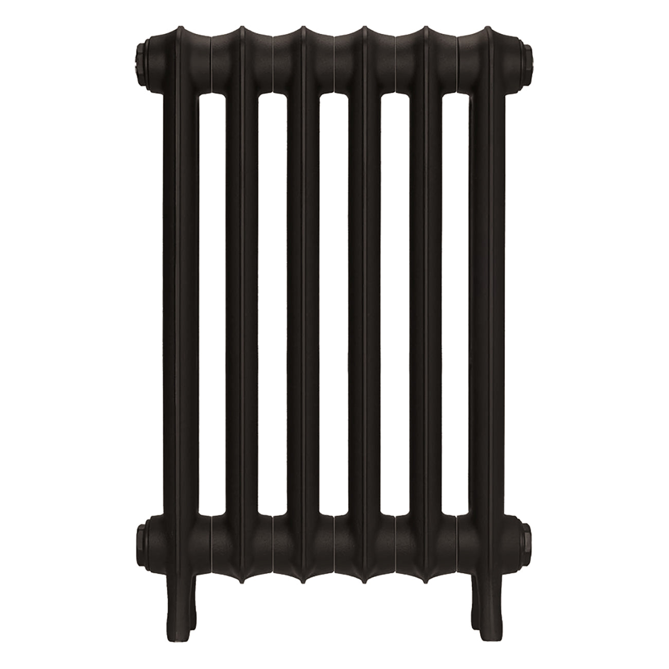 Emmeline III - Grey Bronze Cast Iron Column Radiator H616mm x W429mm 3 Column - Wall Hung